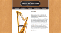 Desktop Screenshot of americanharpcart.com